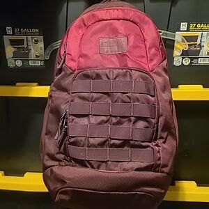 Men's Burgundy Backpack